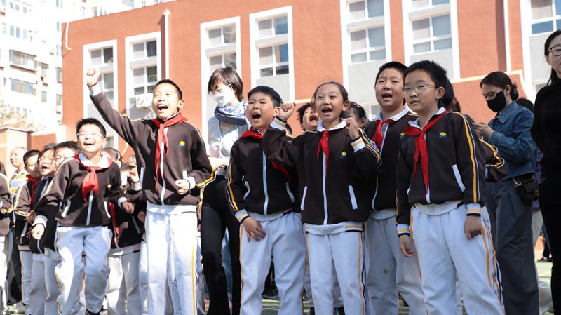 首都师范大学实验小学“校园开放日”活动举办。校方供图