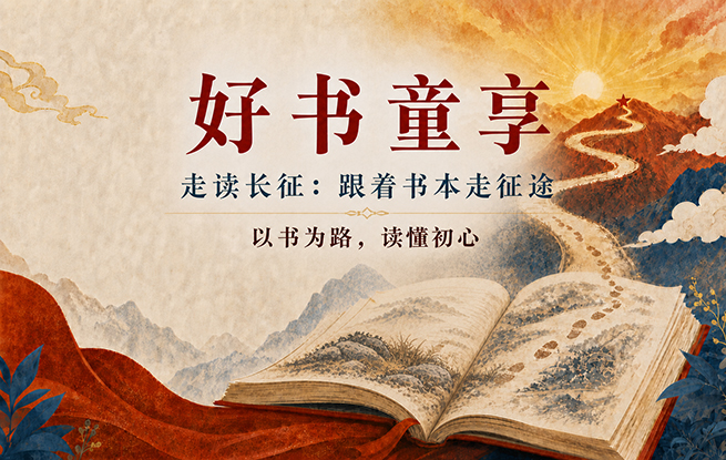 “好书童享”走读长征：跟着书本走征途